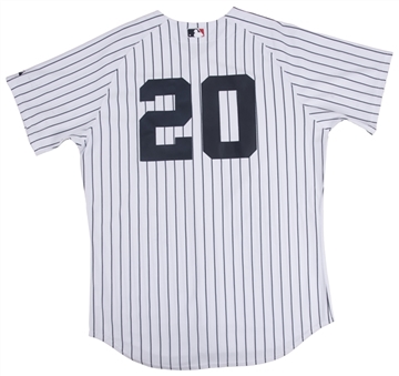 1978 World Champions New York Yankees Team Signed Home Pinstripe Jersey With 20 Signatures (Steiner)